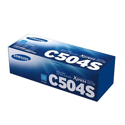 Samsung CLT-C504S Cyan Toner Cartridge