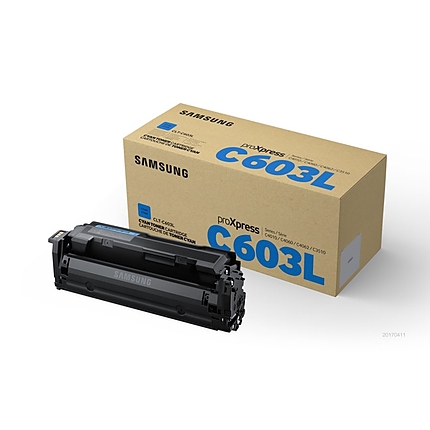 Samsung CLT-C603L H-Yld Cyan Toner Crtg