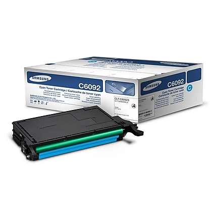 Samsung CLT-C6092S Cyan Toner Cartridge