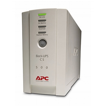 APC Back-UPS CS 500VA, USB or serial connectivity