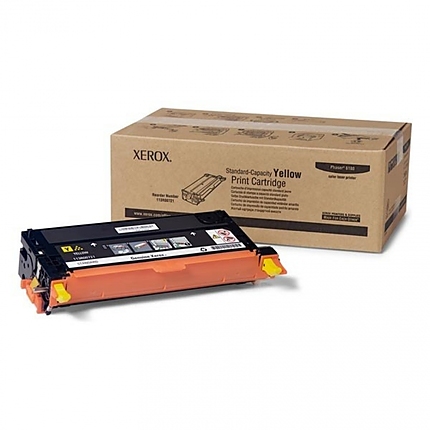 Xerox Phaser 6180 Yellow standard capacity print cartridge