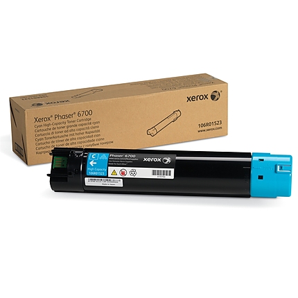 Xerox Phaser 6700 Cyan High Capacity Toner Cartridge