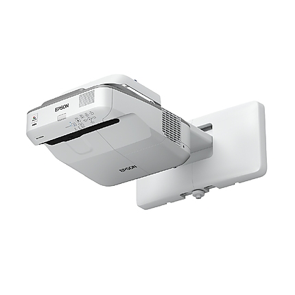 Epson EB-685Wi, Ultra short, WXGA (1280 x 800), 16:10, HD ready, 3,500 lumen, 14000:1, Ethernet, Wireless LAN (optional), VGA, HDMI (3x), 5.9 kg, Interactive pens, Wall mounting bracket, 36 months