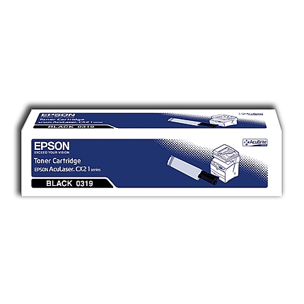 Epson Black Toner Cartridge Aculasr CX21N / NF