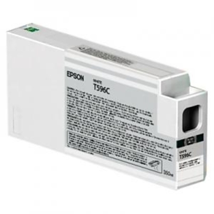 Epson T596 Ink Cartridge White 350 ml