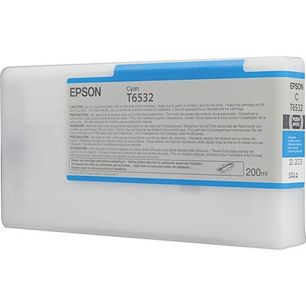 Epson T6532 Cyan Ink Cartridge (200ml)