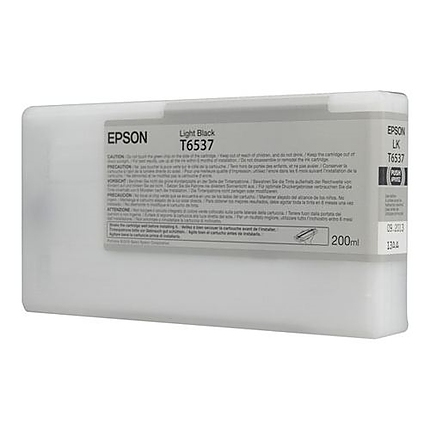 Epson T6537 Light Black Ink Cartridge (200ml)