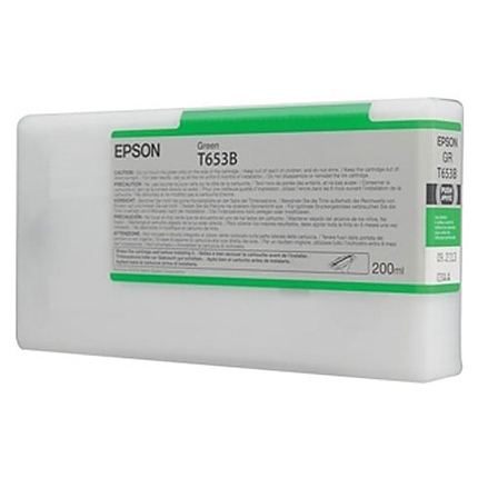 Epson T653B Green Ink Cartridge (200ml)