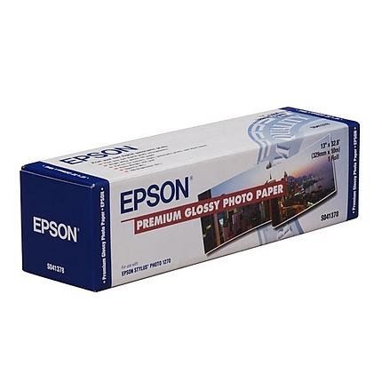 Epson Premium Glossy Photo Paper Roll, 329mm x 10m, 255g/m2