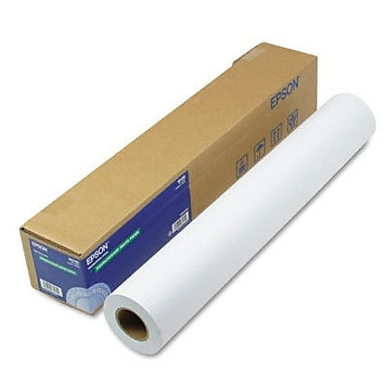 Epson Enhanced Adhesive Synthetic Paper Roll, 24" x 30.5 m, 135g/m2