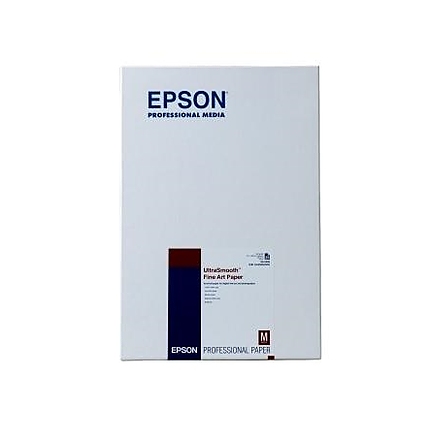 Epson Ultrasmooth Fine Art Paper, A3+, 325g/m2, 25 Blatt