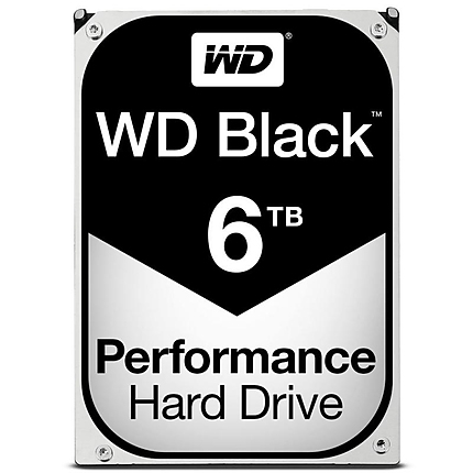 Western Digital Black 6TB ( 3.5", 256MB, 7200 RPM, SATA 6Gb/s )