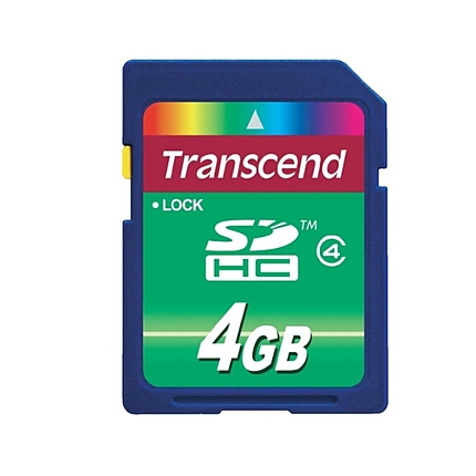 Transcend 4GB SDHC (Class 4)