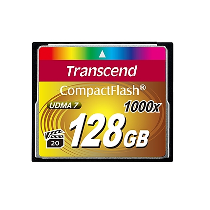 Transcend 128GB CF Card (1000x)