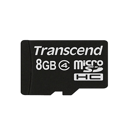 Transcend 8GB micro SDHC (No Box & Adapter, Class 4)