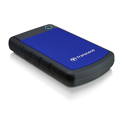 Transcend 1TB, 2.5" Portable HDD, StoreJet H3, Blue, Anti-shock