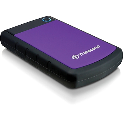 Transcend 1TB, 2.5" Portable HDD, StoreJet H3, Purple, Anti-shock