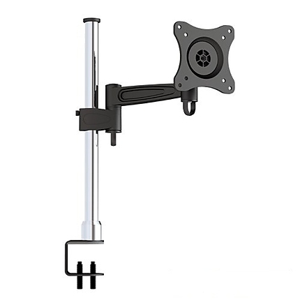 Sunne 10"-24", Desk Bracket, Tilt&Swivel - 15°&180°, max 15kg, Pivot 360°, max VESA 75-100x75-100, height adjustable up to 400 mm, screen to holder - 279 mm