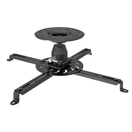 Sunne Ceiling/Bevel Projector Bracket, Ceiling to Projector 135mm, Tilt/Swivel -20°~+20°, 360 rotate max 25kg, universal mounting pattern up to 500mm width