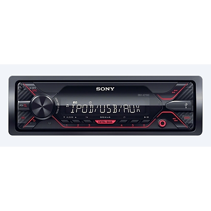 Sony DSX-A210UI In-car Media Receiver with USB, Red illumination