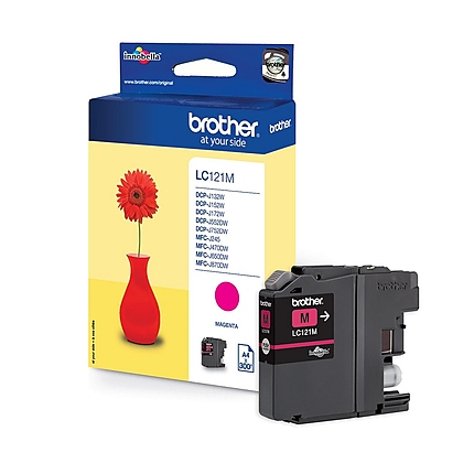 Brother LC-121 Magenta Ink Cartridge for MFC-J470DW/DCP-J552DW