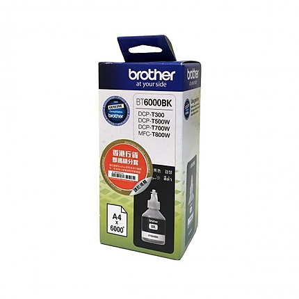 Brother BT-6000 Black Ink Bottle