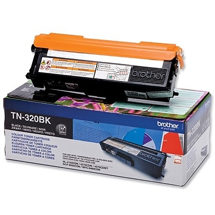 Brother TN-320BK Toner Cartridge Standard