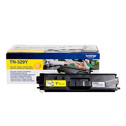 Brother TN-329Y Toner Cartridge Super High Yield