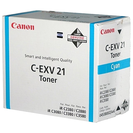 Canon Toner C-EXV 21, Cyan