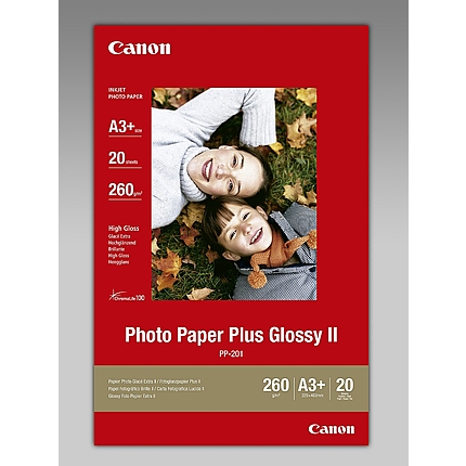 Canon Plus Glossy II PP-201, A3+, 20 sheets