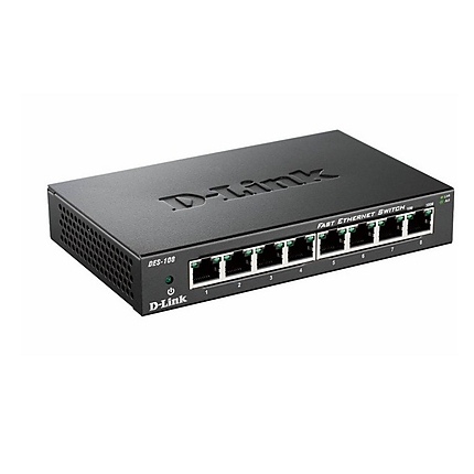 D-Link 8-port 10/100 Desktop Switch