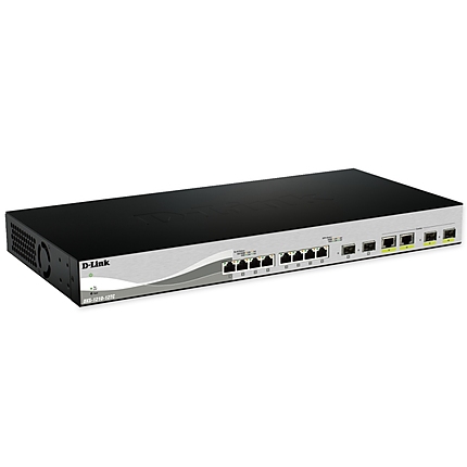 D-Link 12 Port switch including 8x10G ports & 4xSFP