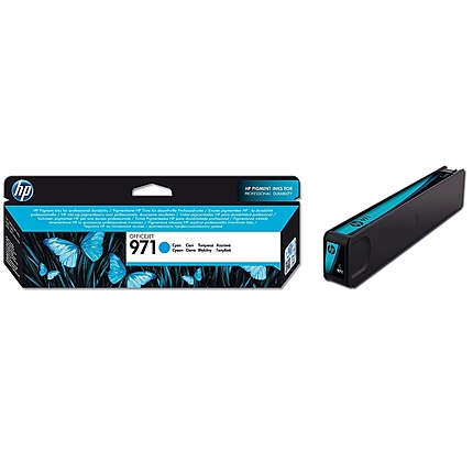 HP 971 Cyan Original Ink Cartridge