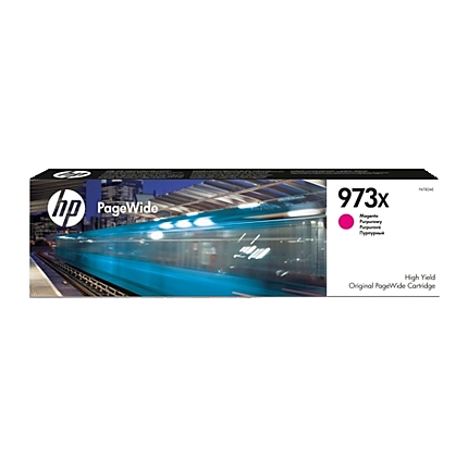 HP 973X High Yield Magenta Original PageWide Cartridge