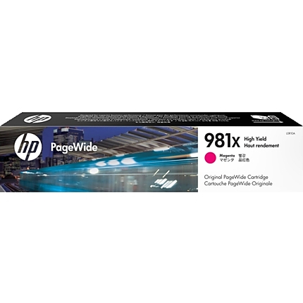 HP 981X High Yield Magenta Original PageWide Cartridge