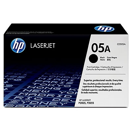 HP 05A 2-pack Black Original LaserJet Toner Cartridges