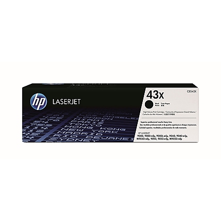 HP 43X Black LaserJet Toner Cartridge