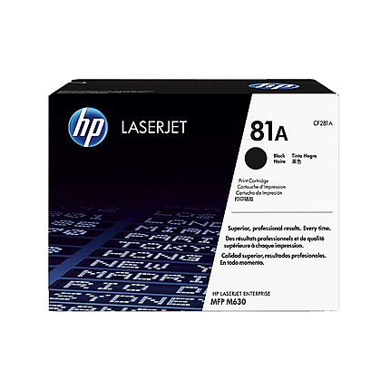 HP 81A Black Original LaserJet Toner Cartridge