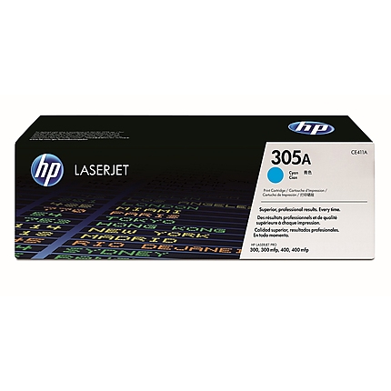 HP 305A Cyan LaserJet Toner Cartridge