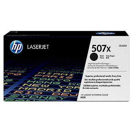 HP 507X Black LaserJet Toner Cartridge