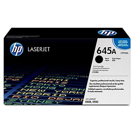 HP 645A Black LaserJet Toner Cartridge