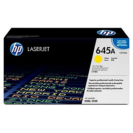 HP 645A Yellow LaserJet Toner Cartridge