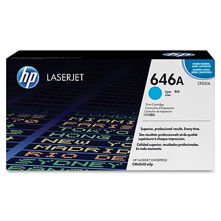 HP 646A Cyan LaserJet Toner Cartridge