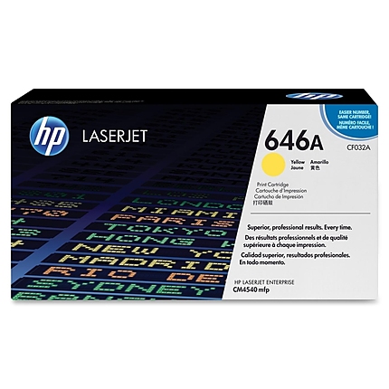 HP 646A Yellow LaserJet Toner Cartridge