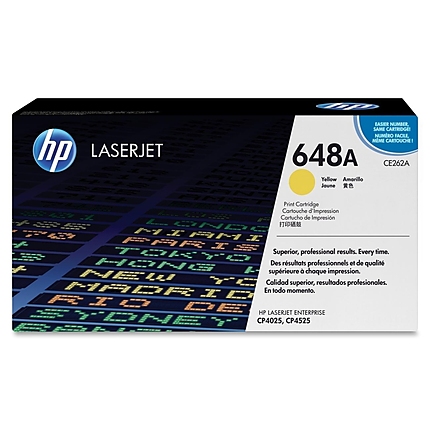 HP 648A Yellow LaserJet Toner Cartridge