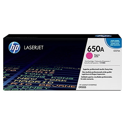 HP 650A Magenta LaserJet Toner Cartridge