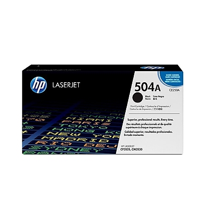 HP Color LaserJet CE250A Black Print Cartridge