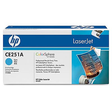 HP Color LaserJet CE251A Cyan Print Cartridge