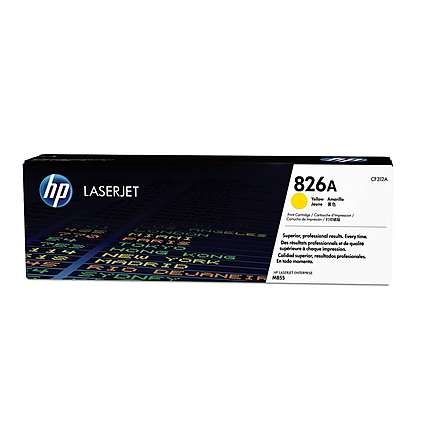 HP 826A Yellow LaserJet Toner Cartridge (CF312A)