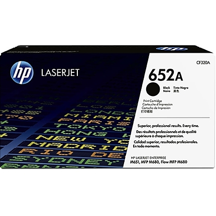 HP 652A Black Original LaserJet Toner Cartridge